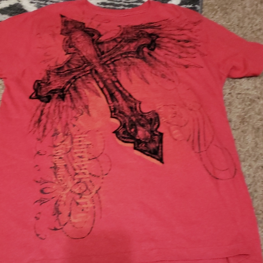 Men's Carbon Black cross shirt
